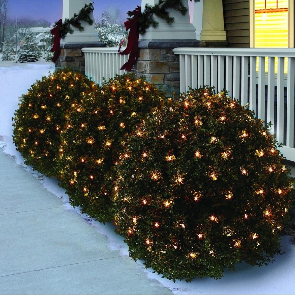 Nwt 150-Count Clear Incandescent Net Christmas Lights indoor outdoor 1 box